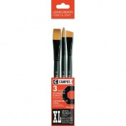 Set 3 pinceles para Manualidades Campus XL