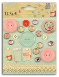 Botones Scrapbooking Toga AF39