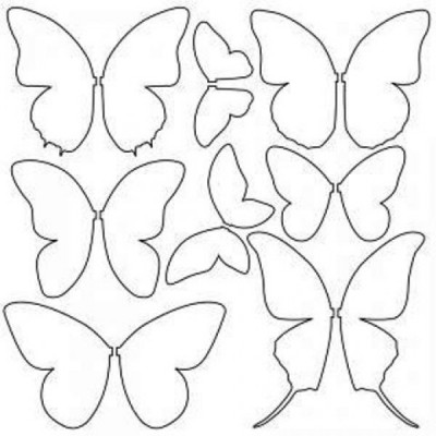 Plantilla de Corte Mariposas - Artemio VIGRI22