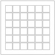 Plantilla de Corte Cuadrados Artemio VIGRI